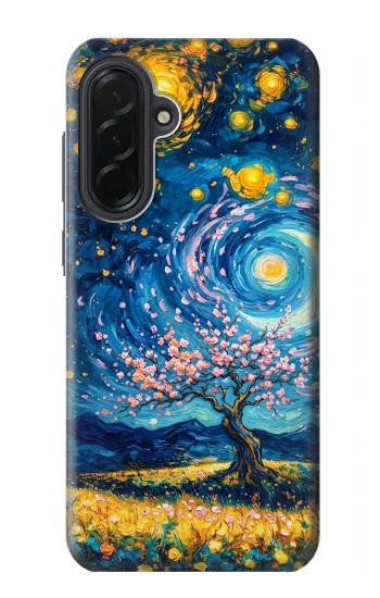 S4081 Dreamy Spiral Galaxy Night Sky Art Case For Samsung Galaxy A36