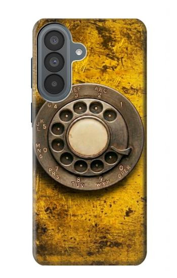 S4107 Retro Rotary Phone Dial Vintage Case For Samsung Galaxy A37
