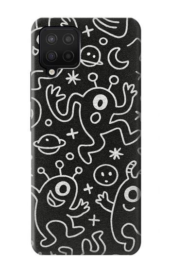 S4101 Cute Cartoon Monster Pattern Case For Samsung Galaxy A42 5G