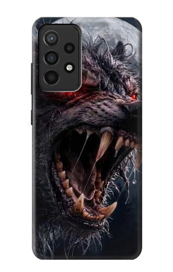 S4094 Wolf Moonlight Fantasy Art Case For Samsung Galaxy A52, Galaxy A52 5G