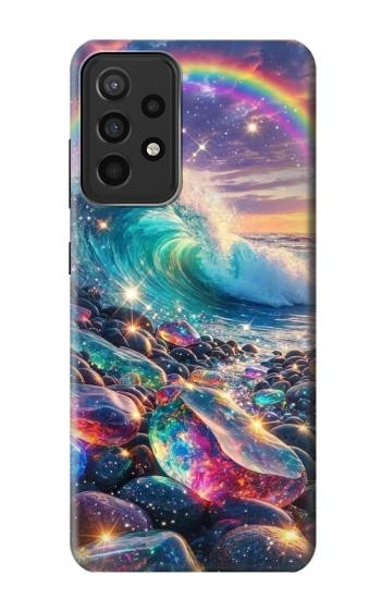 S4084 Rainbow Ocean Wave Fantasy Case For Samsung Galaxy A52s 5G