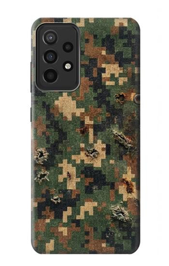 S4091 Green Digital Camouflage Pattern Case For Samsung Galaxy A52s 5G