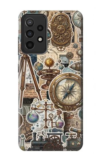 S4100 Vintage Scientific Discovery Collage Case For Samsung Galaxy A52s 5G
