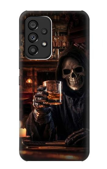 S4102 Vintage Skull Tavern Artwork Case For Samsung Galaxy A53 5G