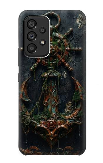 S4106 Vintage Maritime Anchor Helm Art Case For Samsung Galaxy A53 5G