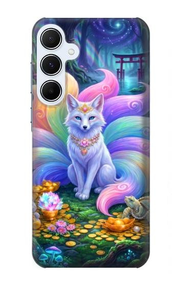 S4088 Fantasy Fox Spirit Magical Artwork Case For Samsung Galaxy A55 5G