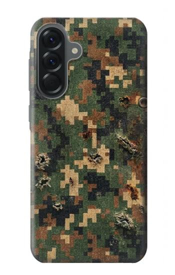 S4091 Green Digital Camouflage Pattern Case For Samsung Galaxy A56