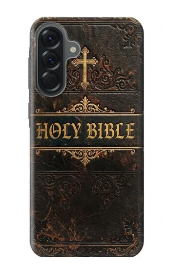 S4109 Vintage Antique Bible Book Cover Art Case For Samsung Galaxy A56