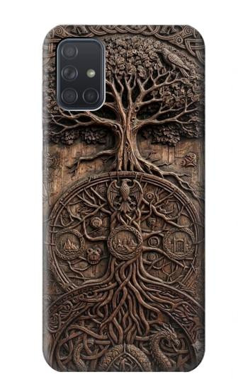S4103 Ancient Tree Of Life Symbol Art Case For Samsung Galaxy A71 5G