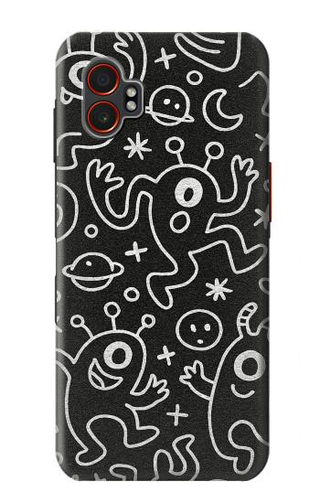 S4101 Cute Cartoon Monster Pattern Case For Samsung Galaxy XCover7 Pro