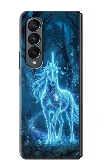 S4104 Mystical Forest Spirit Horse Fantasy Case For Samsung Galaxy Z Fold 4