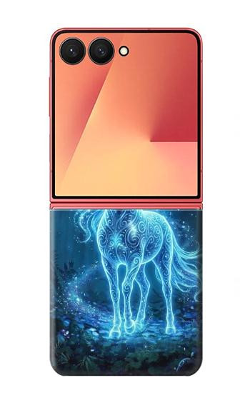S4104 Mystical Forest Spirit Horse Fantasy Case For Samsung Galaxy Z Flip 7