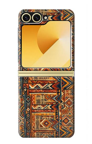 S4079 Tribal Geometric Ethnic Pattern Case For Samsung Galaxy Z Flip 6, Flip 7 FE