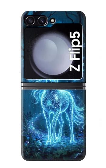 S4104 Mystical Forest Spirit Horse Fantasy Case For Samsung Galaxy Z Flip 5