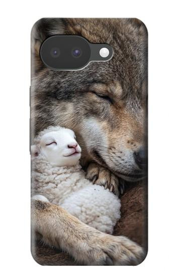 S4089 Gentle Wolf And Lamb Friendship Art Case For Google Pixel 10a