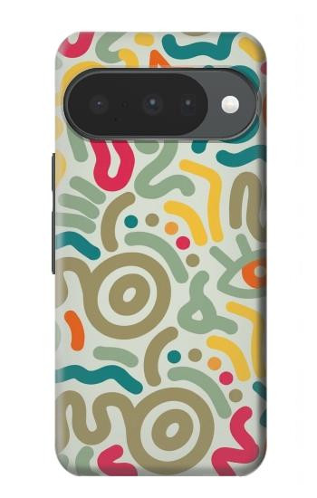 S4078 Abstract Colorful Doodle Pattern Case For Google Pixel 10, 10 Pro