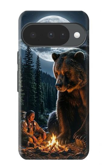 S4095 Majestic Bear Indian Wilderness Art Case For Google Pixel 10, 10 Pro