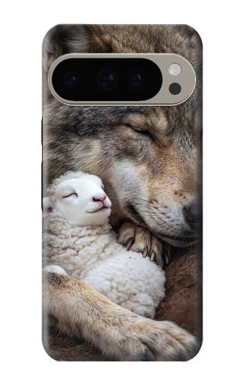 S4089 Gentle Wolf And Lamb Friendship Art Case For Google Pixel 9 Pro
