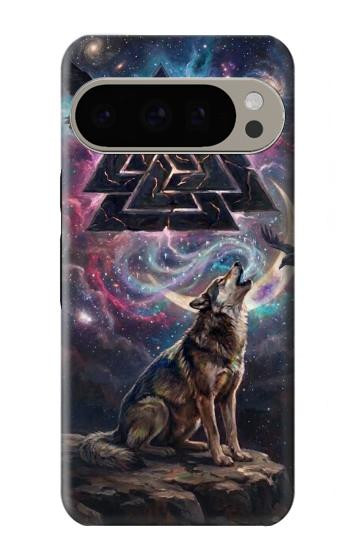 S4110 Mystic Wolf Ancient Symbol Artwork Case For Google Pixel 9 Pro