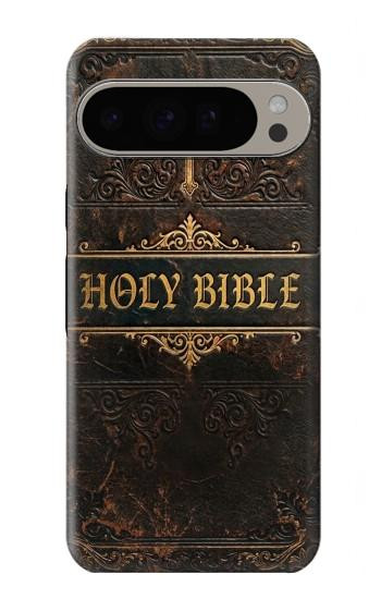 S4109 Vintage Antique Bible Book Cover Art Case For Google Pixel 9 Pro XL