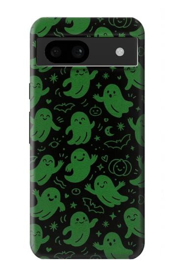 S4087 Cute Green Ghost Cartoon Pattern Case For Google Pixel 8a