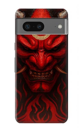 S4099 Mystic Red Demon Illustration Case For Google Pixel 7