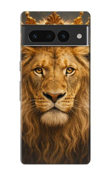 S4093 Royal Lion Portrait Artwork Case For Google Pixel 7 Pro
