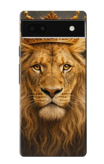 S4093 Royal Lion Portrait Artwork Case For Google Pixel 6a