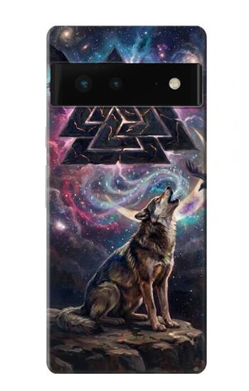 S4110 Mystic Wolf Ancient Symbol Artwork Case For Google Pixel 6