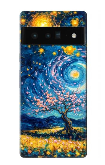 S4081 Dreamy Spiral Galaxy Night Sky Art Case For Google Pixel 6 Pro
