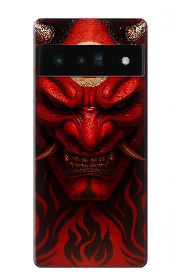 S4099 Mystic Red Demon Illustration Case For Google Pixel 6 Pro