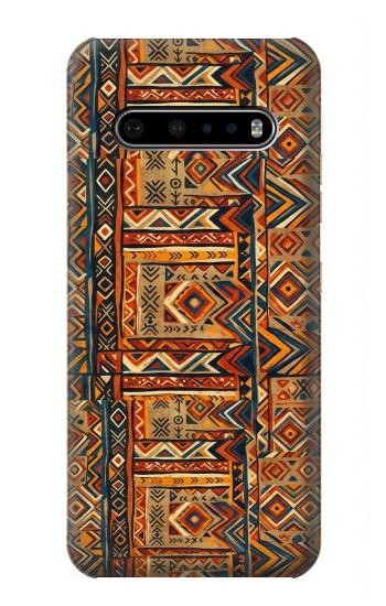 S4079 Tribal Geometric Ethnic Pattern Case For LG V60 ThinQ 5G
