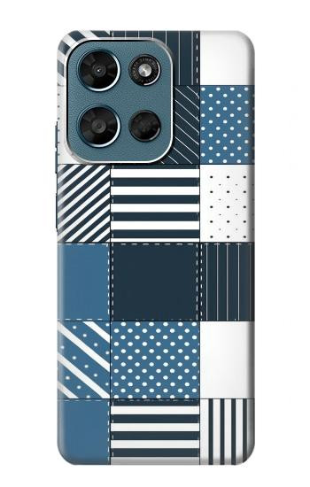 S4082 Modern Geometric Patchwork Pattern Case For Motorola Moto G (2026), G Play (2026)