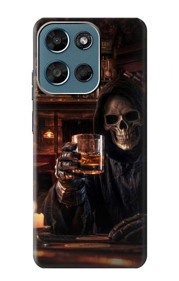 S4102 Vintage Skull Tavern Artwork Case For Motorola Moto G (2026), G Play (2026)