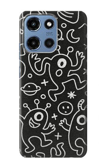 S4101 Cute Cartoon Monster Pattern Case For Motorola Moto G 5G (2025)