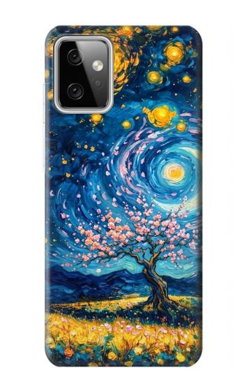 S4081 Dreamy Spiral Galaxy Night Sky Art Case For Motorola Moto G Power (2023) 5G