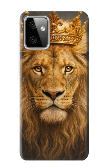 S4093 Royal Lion Portrait Artwork Case For Motorola Moto G Power (2023) 5G