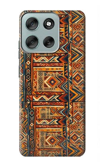 S4079 Tribal Geometric Ethnic Pattern Case For Motorola Moto G56
