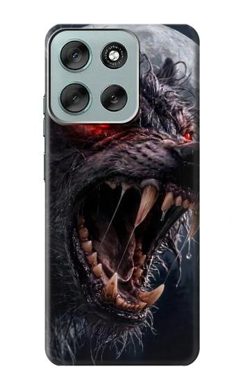S4094 Wolf Moonlight Fantasy Art Case For Motorola Moto G56