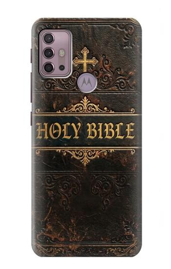 S4109 Vintage Antique Bible Book Cover Art Case For Motorola Moto G30, G20, G10