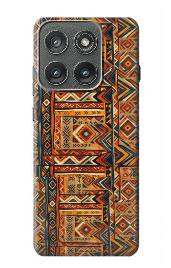 S4079 Tribal Geometric Ethnic Pattern Case For Motorola Edge (2025)