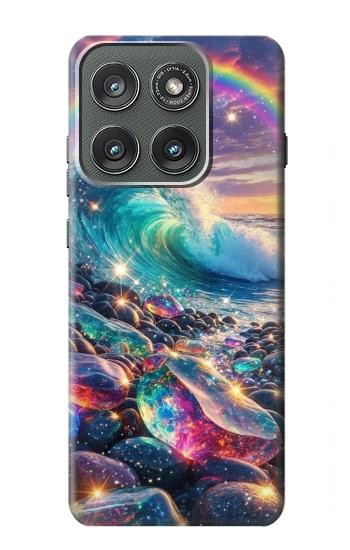 S4084 Rainbow Ocean Wave Fantasy Case For Motorola Edge (2025)