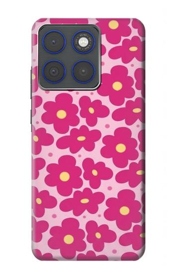 S4097 Pink Floral Seamless Pattern Design Case For Motorola Edge 70