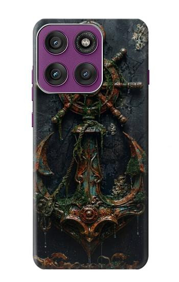 S4106 Vintage Maritime Anchor Helm Art Case For Motorola Edge 60 Pro