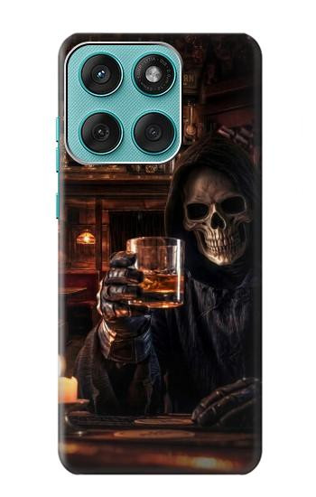 S4102 Vintage Skull Tavern Artwork Case For Motorola Edge 60 Fusion