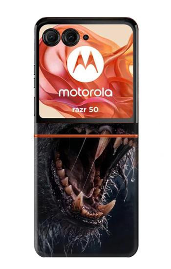 S4094 Wolf Moonlight Fantasy Art Case For Motorola Razr 70,60,50, Razr (2026, 2025, 2024)