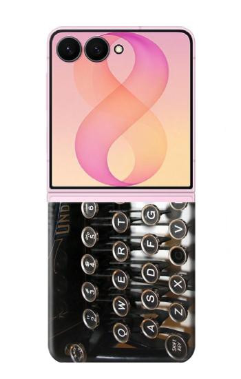 S0620 Typewriter Case For Samsung Galaxy Z Flip 8