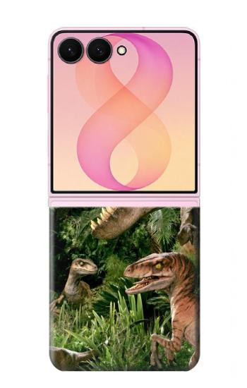 S1452 Trex Raptor Dinosaur Case For Samsung Galaxy Z Flip 8