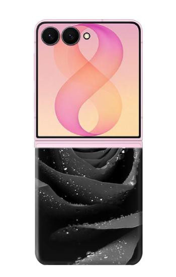 S1598 Black Rose Case For Samsung Galaxy Z Flip 8