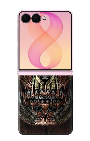 S1685 Steampunk Skull Head Case For Samsung Galaxy Z Flip 8